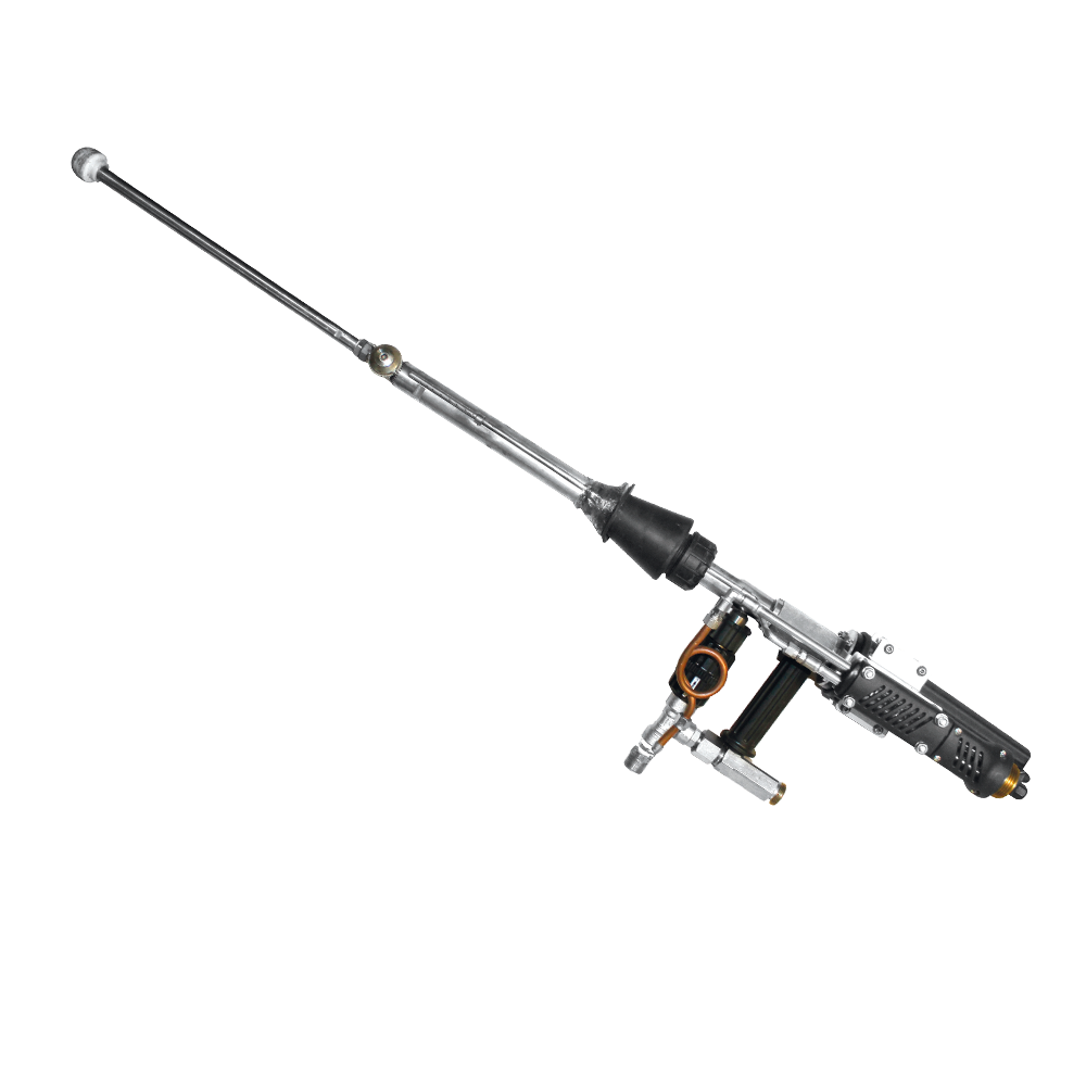 Steam cleaning rod for barrels