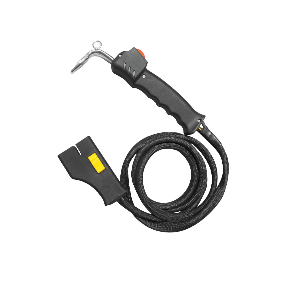 Steam gun with flat and round nozzle