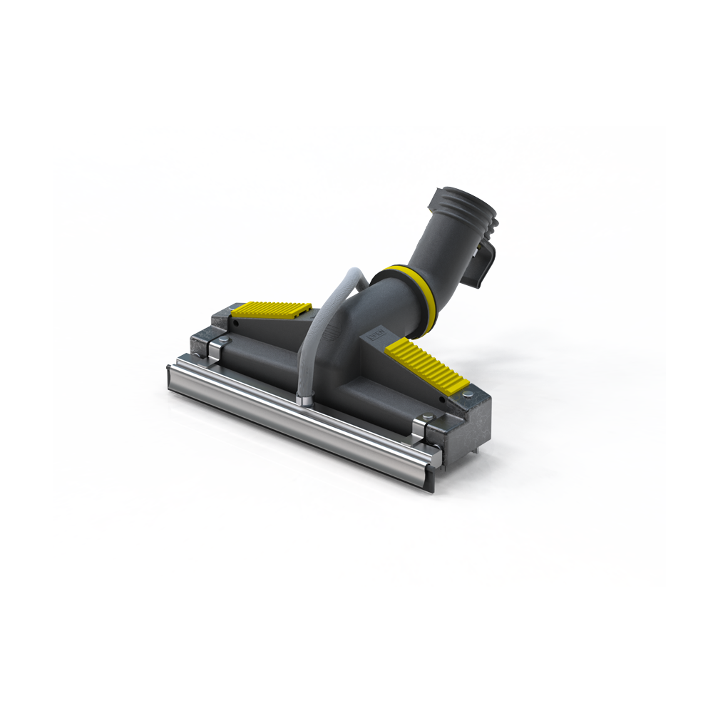 Steam&vac brush L.230mm with 3 inserts